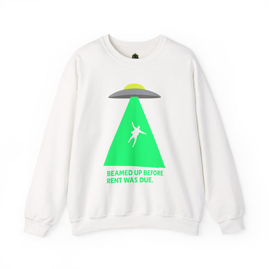 Beamed Up Rent-Dodger Crewneck Sweatshirt
