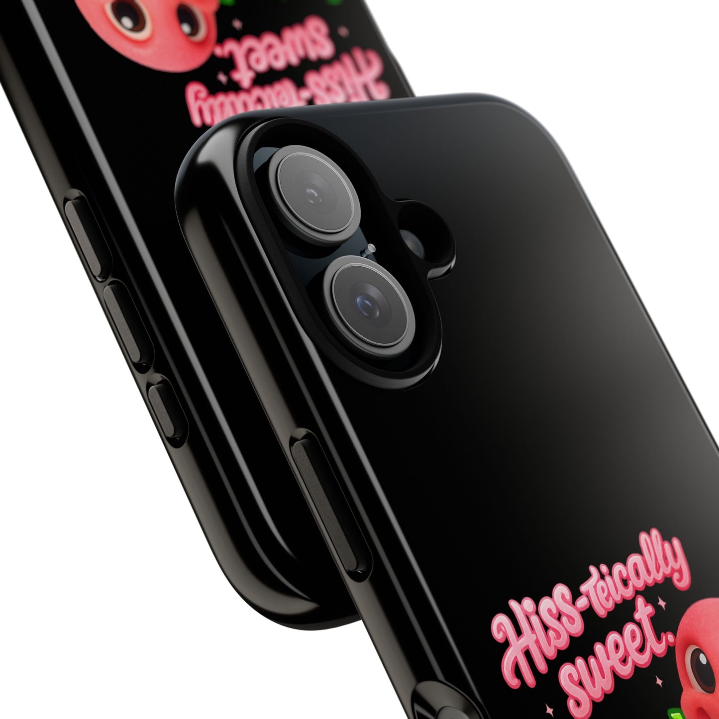 Phone Case — "Hiss-tically Sweet, Dangerously Cute" Worm Design
