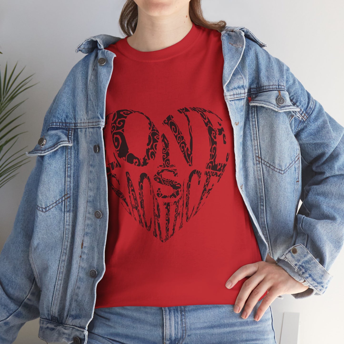 "Love" Artistic Heart T-Shirt