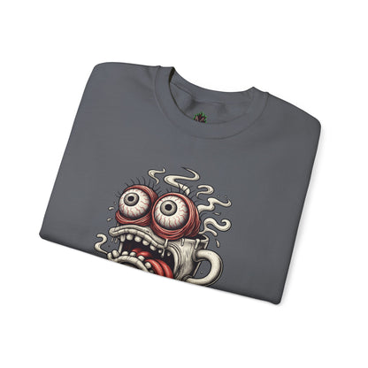 Still Tired. Just Faster. – Caffeinated Chaos Crewneck