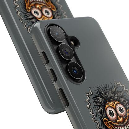 Phone Case — 'Life's a Blur and I'm Licking the Window' Funky Monster Graphic