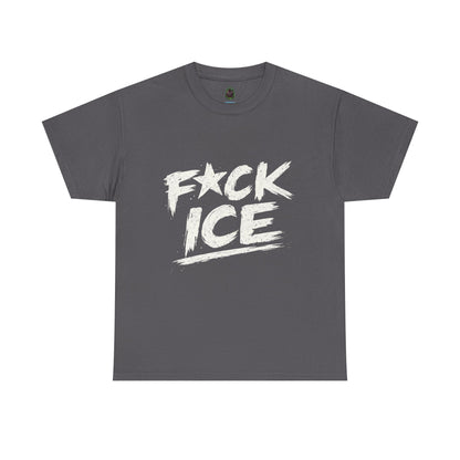 Fuck ICE T-Shirt | Protest Political Statement, Grunge Text Design