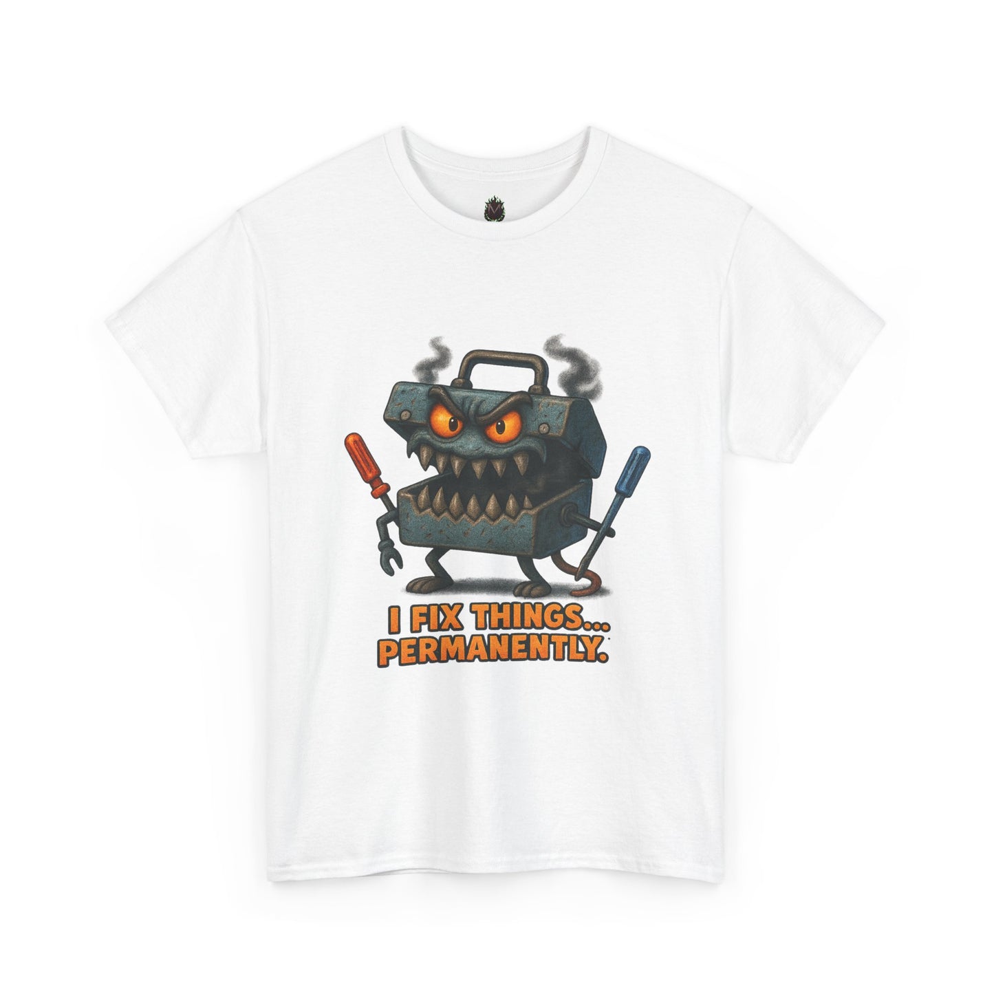I Fix Things... Permanently tool box T-shirt | mechanic repair humor tee