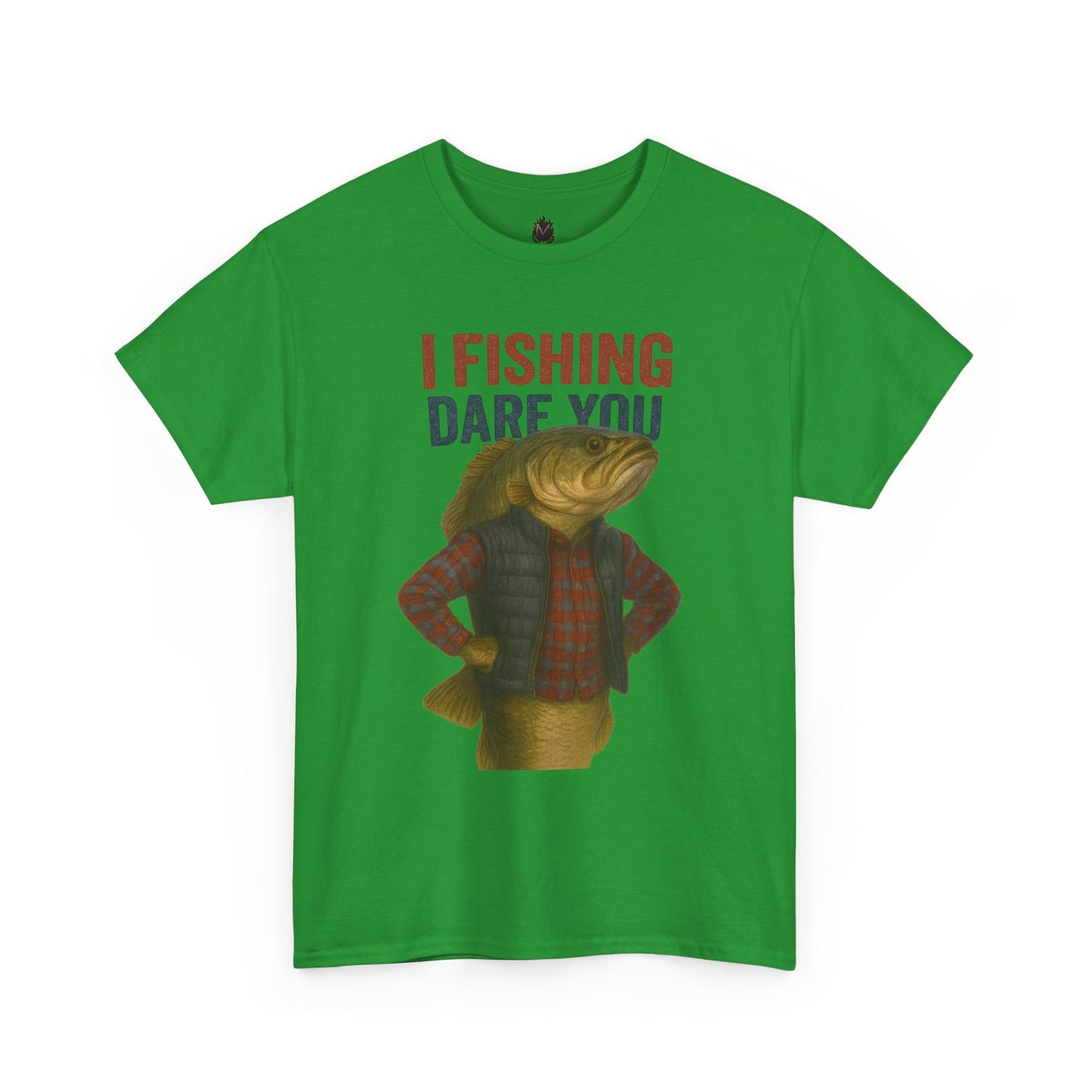 I Fishing Dare You – Funny Fish Tough Guy T-Shirt 2