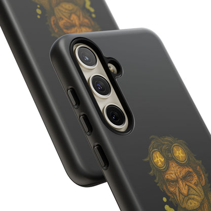 Phone Case — "Currently Surviving Off Spite and Expired Coffee" Vintage Grumpy Design