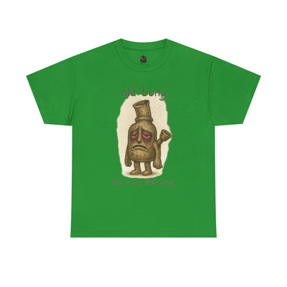 Old Bong illustration T-Shirt | 'this is my life's bong' humorous art