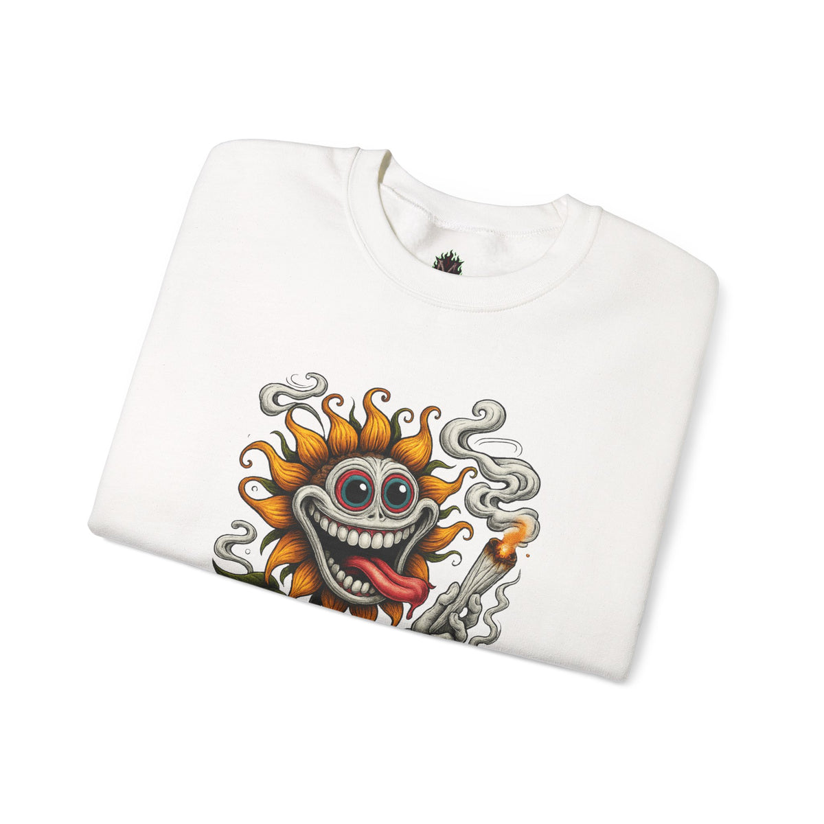 Photosmoke Sunflower Crewneck Sweatshirt
