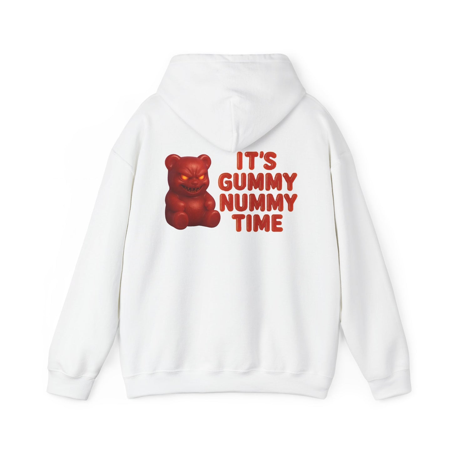 Hoodie - "It's Gummy Nummy Time" Gummy Bear Graphic Pullover
