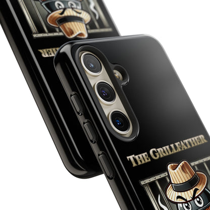 Grillfather Personalized Phone Case — Funny BBQ Smoker Design