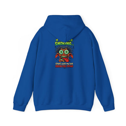 Funny Snoring Monster Hoodie – 'I'm Snoring' Graphic Back Pullover