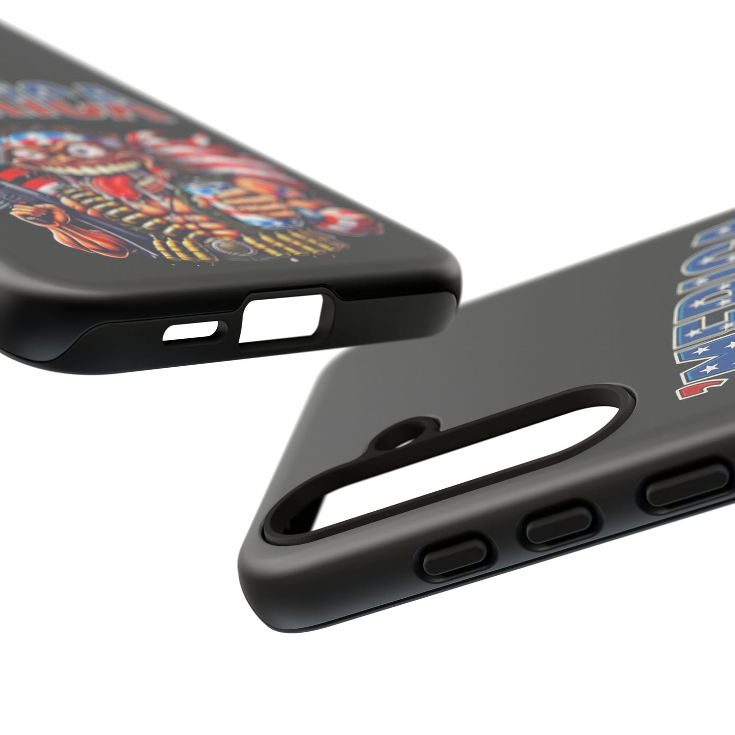 'MERICA Patriotic Phone Case — American Flag Madman Design