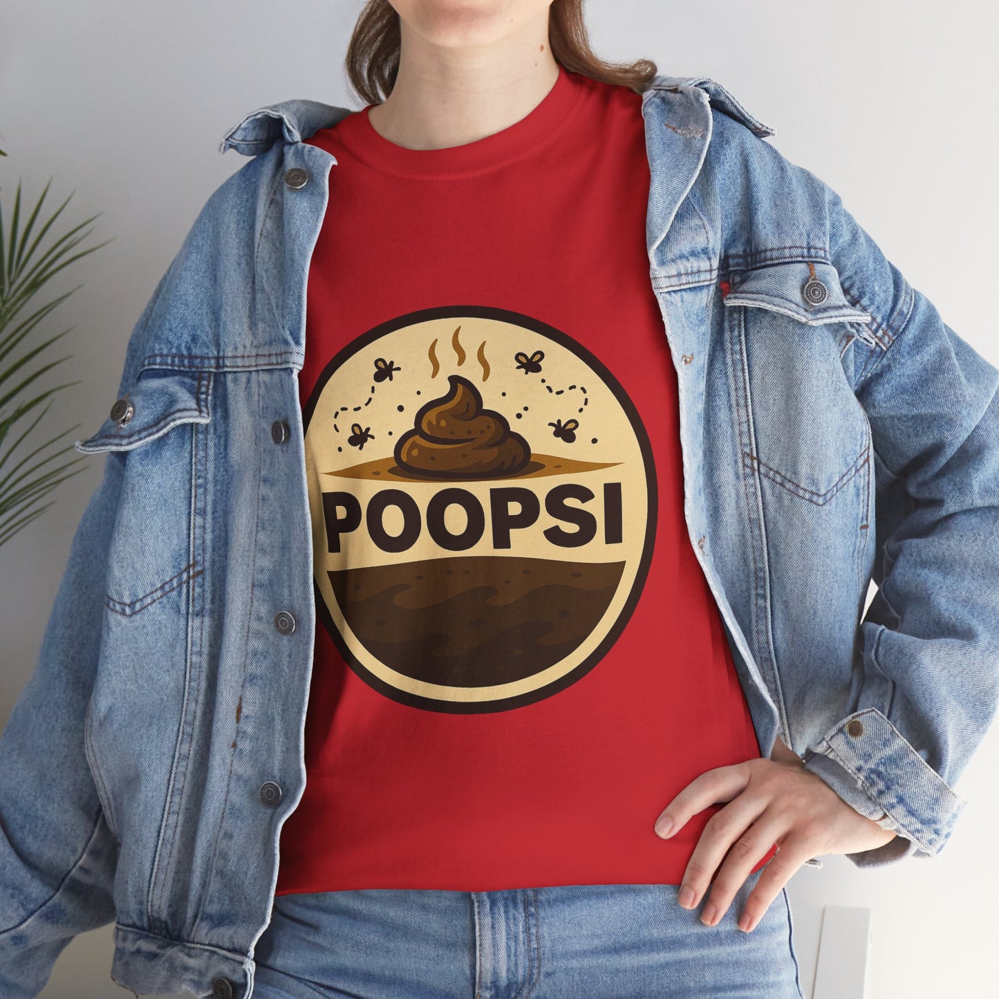Poopsi Logo Tee | Funny Poop Graphic T-Shirt