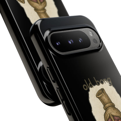 Phone Case — 'Old Bong' Funny Stoner Illustration, "This Is My Life's Bong"