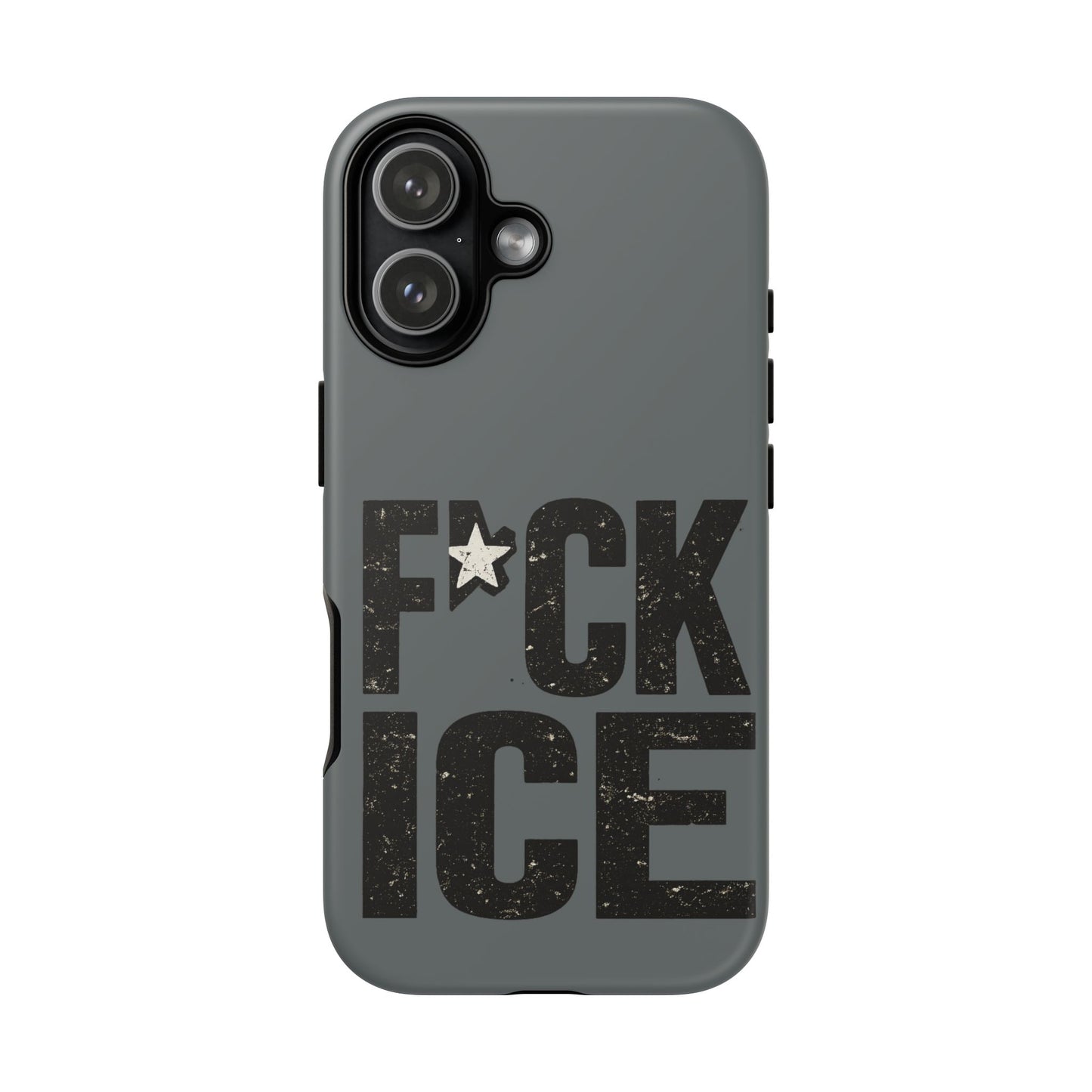 Phone Case — “F*CK ICE” Bold Protest Protective Case