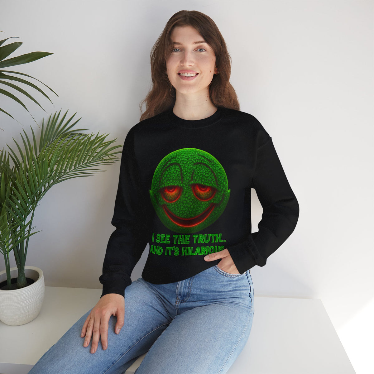 I See the Truth Crewneck Sweatshirt