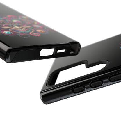 Psychedelic Smiling Eye Cluster Phone Case