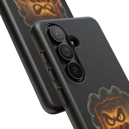 Phone Case — 'Try Me, I Dare You' Angry Lava Monster Graphic