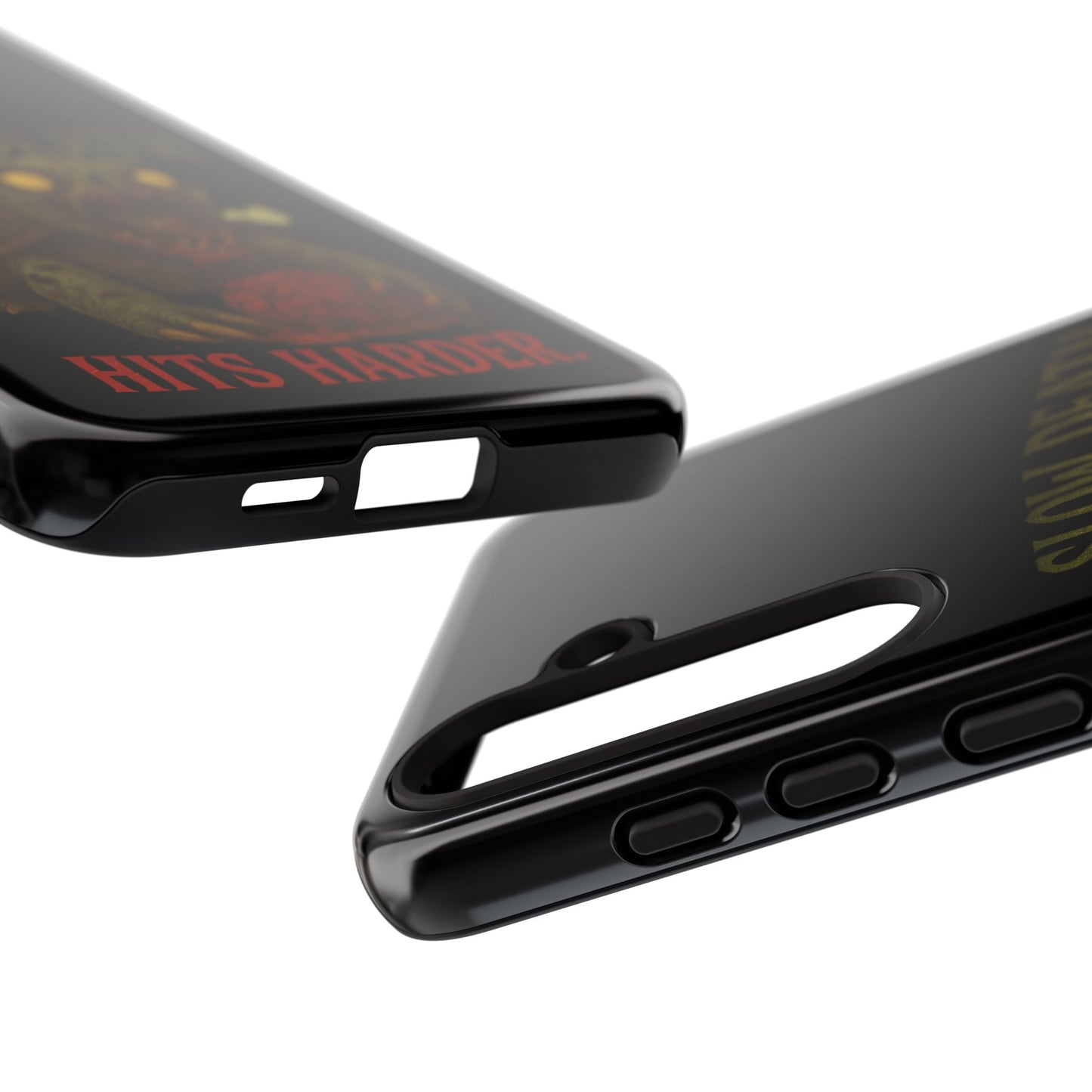 Tough Cases – "Slow Death Hits Harder" Horror Phone Case