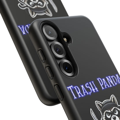Trash Panda Ninja Phone Case — Cute Raccoon Warrior Protective Case