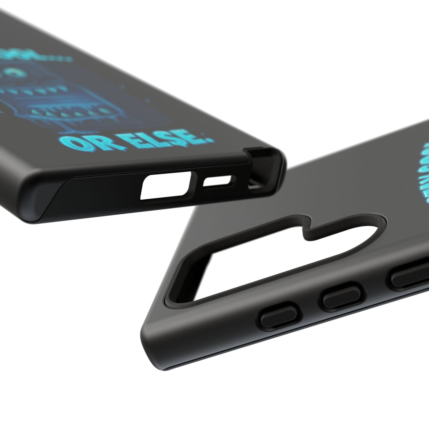 Stay Cool... Or Else. Phone Case — Neon Monster Protective iPhone Cover