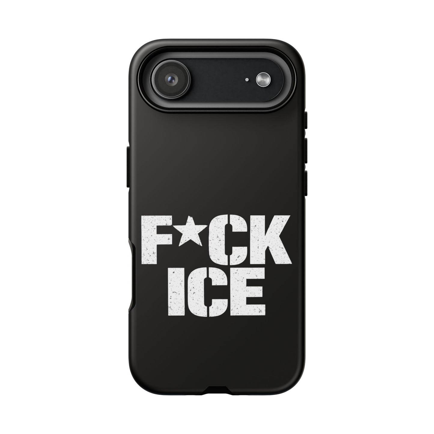 Phone Case — “F*CK ICE” Bold Protest Protective Cover