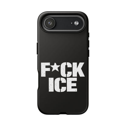 Phone Case — “F*CK ICE” Bold Protest Protective Cover