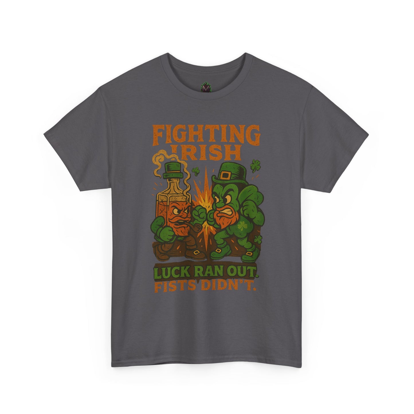 Fighting Irish leprechaun brawl T-Shirt | St. Patrick's Day boxing design