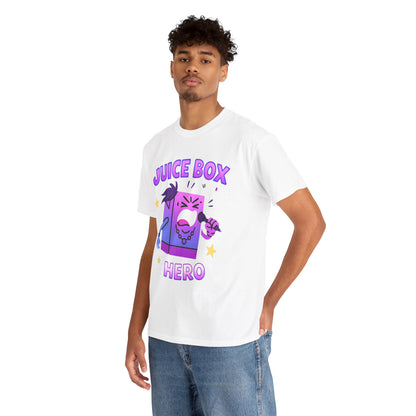 Juice Box Hero T-Shirt | Cute Cartoon Beverage Design