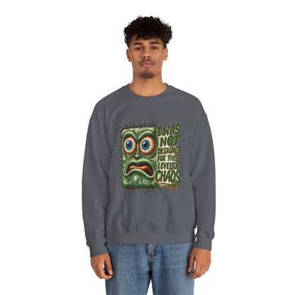 Chaos Pad – Overwhelmed Maxipad Crewneck