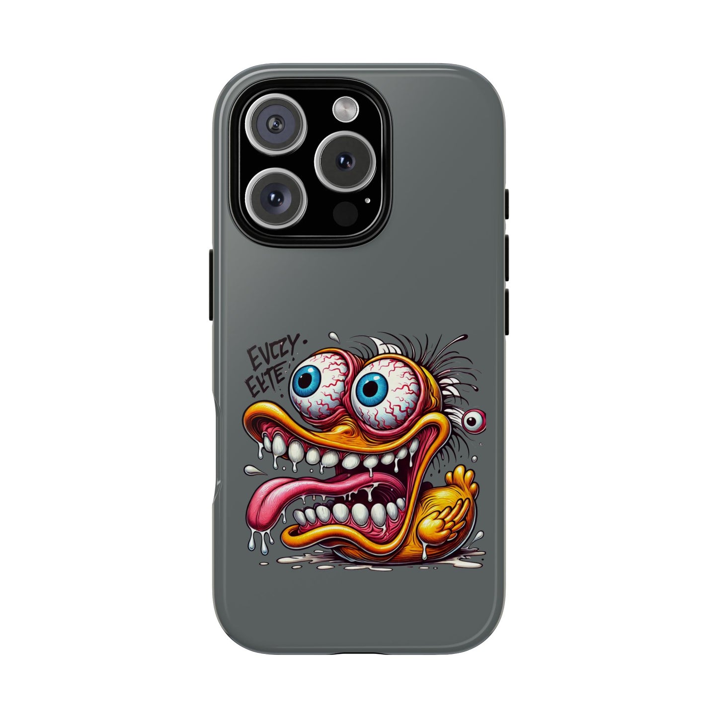 Phone Case — 'Eyezite' Grotesque Cartoon Shock Design
