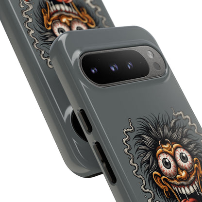 Phone Case — 'Life's a Blur and I'm Licking the Window' Funky Monster Graphic