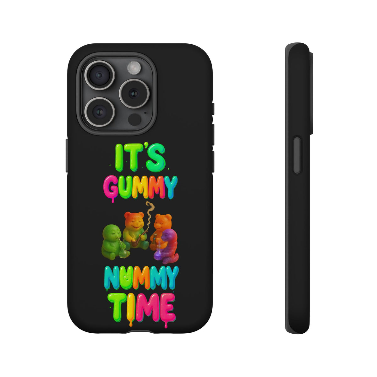 It's Gummy Nummy Time Phone Case — Colorful Gummy Bears Protective Case