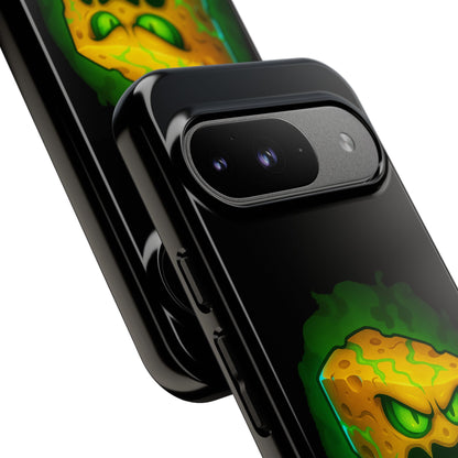 Phone Case — 'Smell That? It's Fear.' Spooky Cheese Monster Protective Case