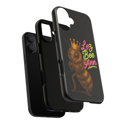 Phone Case — 'Lez Bee Ann' Queen Bee Tough Protective Cover