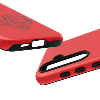 Red 'Love Justice' Heart Phone Case — Protective iPhone Cover, Valentine’s Gift