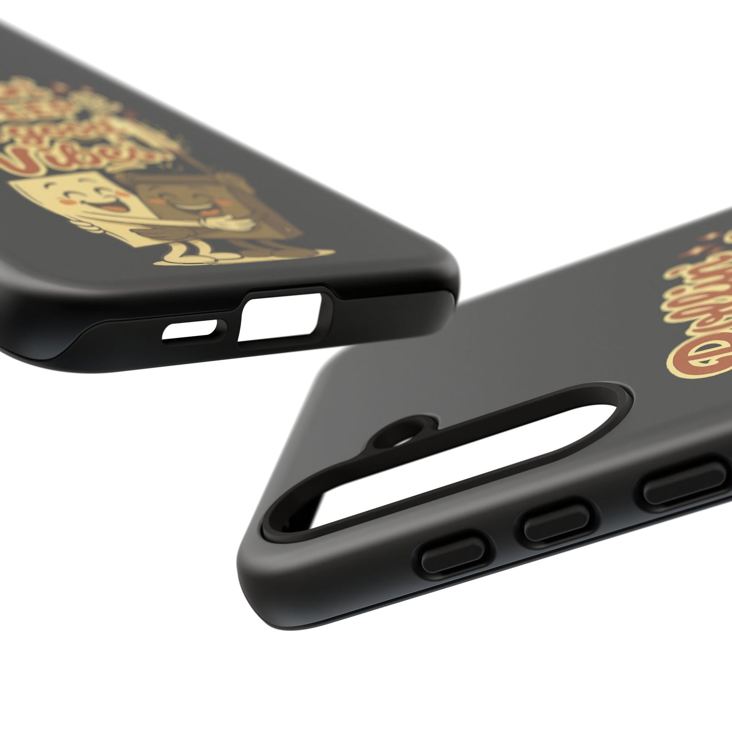 Phone Case — "Rollin' Deep in Good Vibes" Cartoon Retro Design