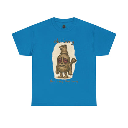 Old Bong illustration T-Shirt | 'this is my life's bong' humorous art