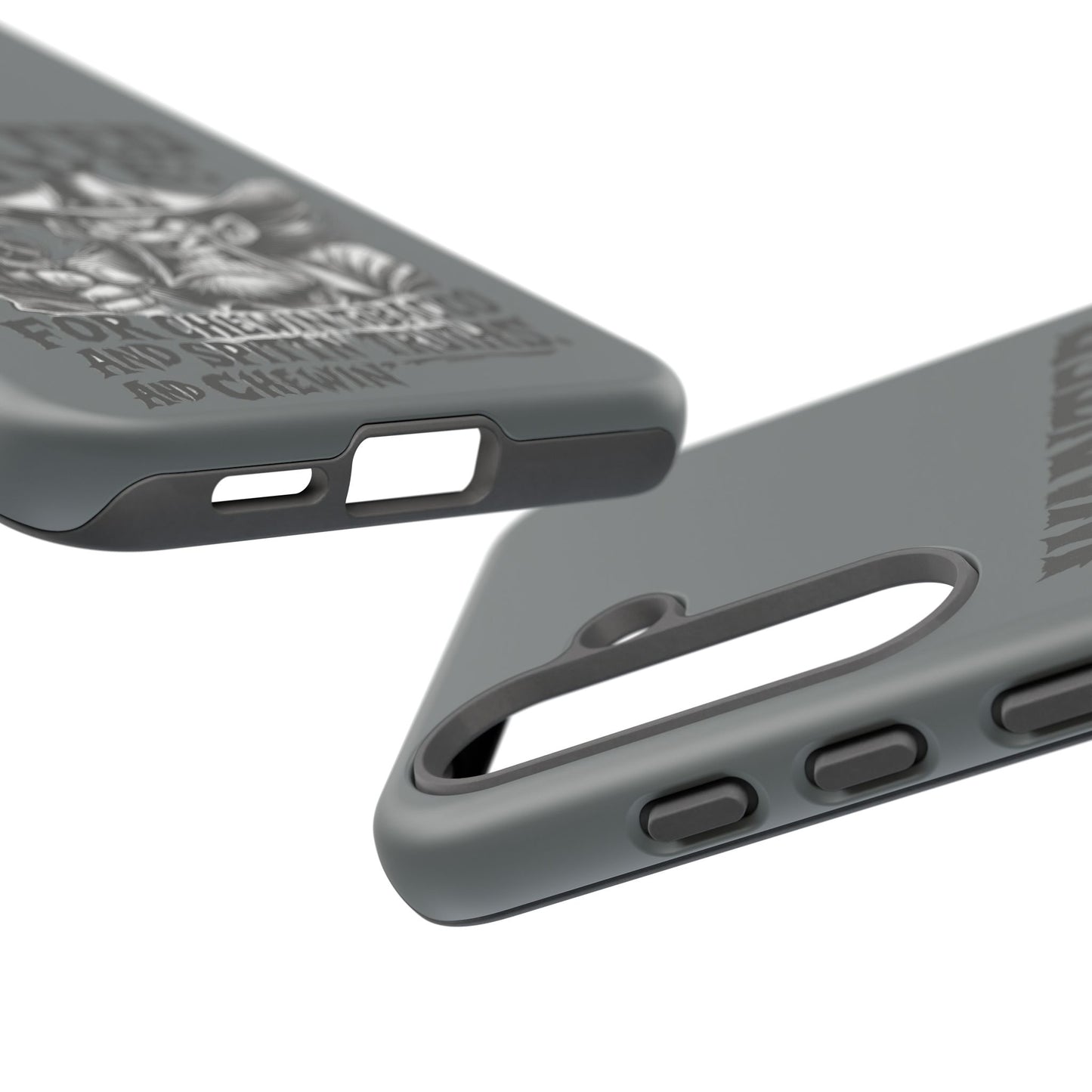 Phone Case — "Wanted Alive!" Cowboy Chewin' Tobacco Graphic