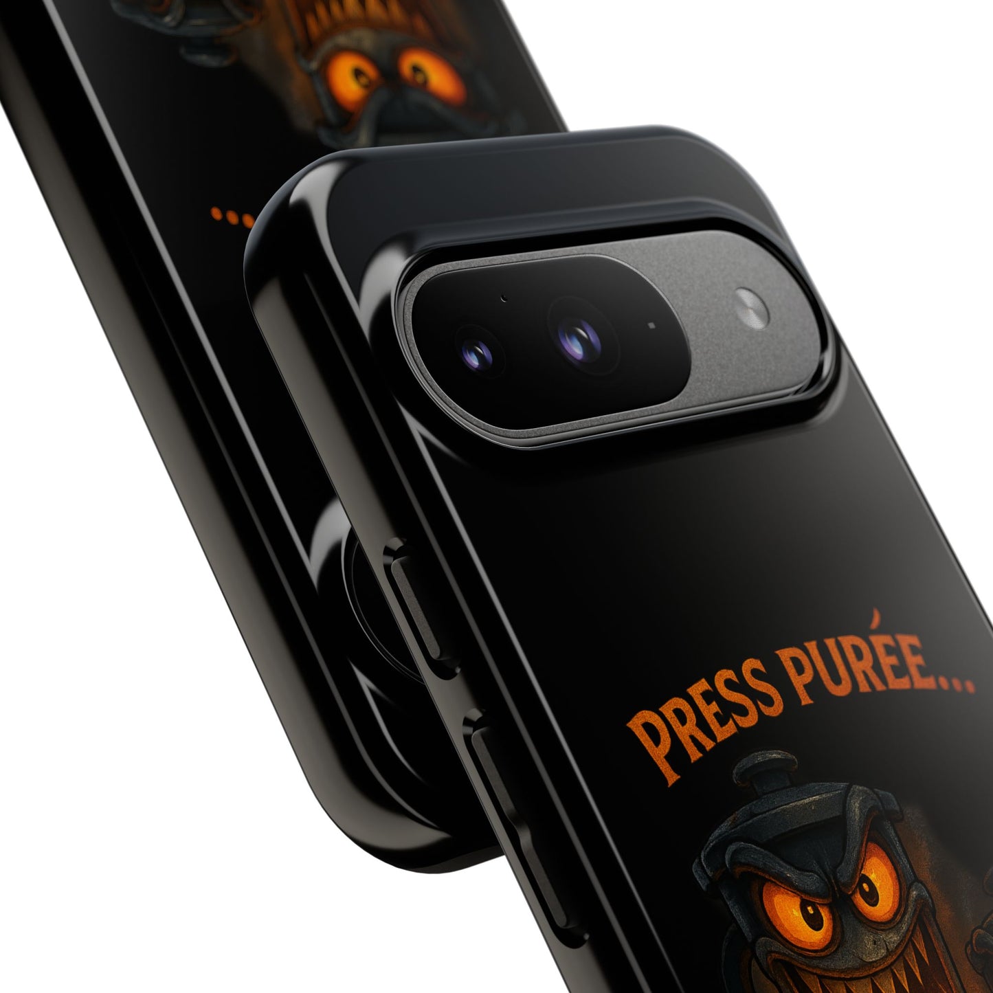 Phone Case - 'Press Purée...and Pray' Halloween Horror Protective Cover