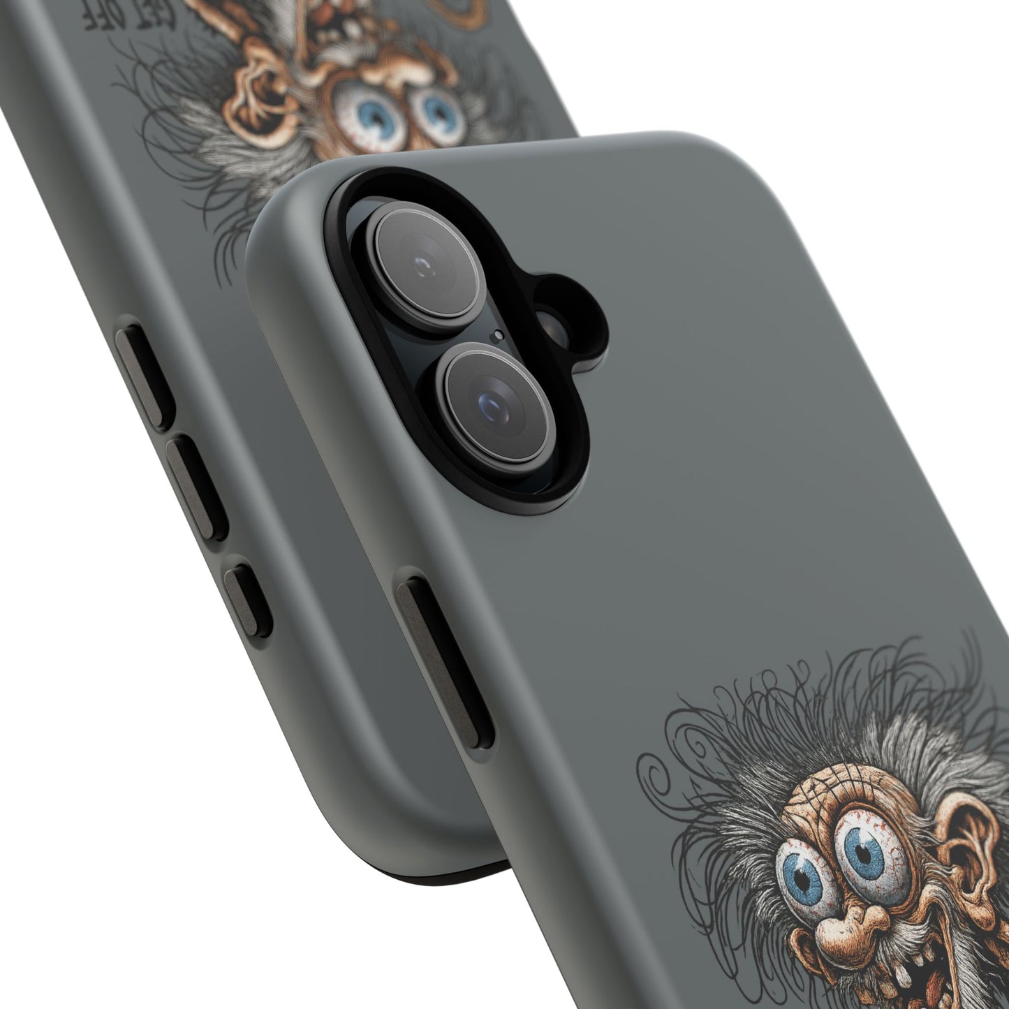 Phone Case — Funny Grumpy Troll Design: “Get Off My Lawn” Protective Cover