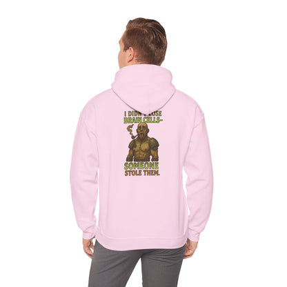 Doomguy "I Had My Brains Stolen" Graphic Hoodie