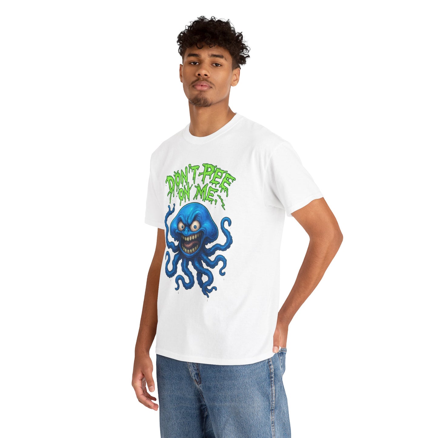 Don’t Pee on Me – Angry Jellyfish T-Shirt