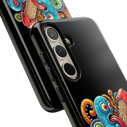 Octopus Surf Phone Case — Colorful Nautical Art Protective Phone Cover