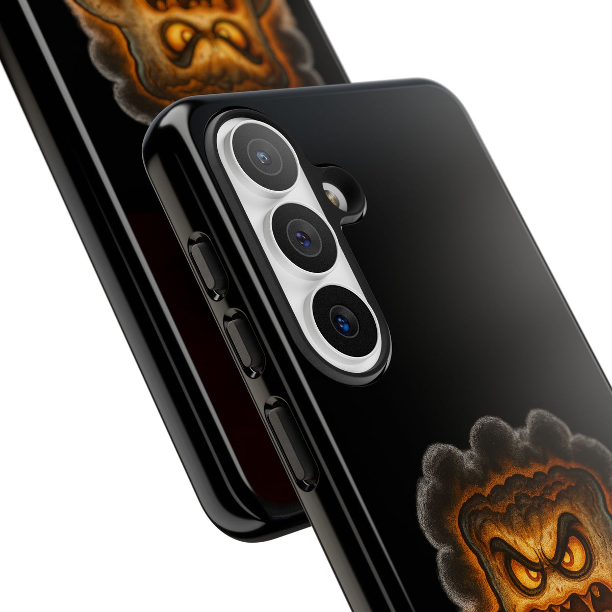 Phone Case — 'Try Me, I Dare You' Angry Lava Monster Graphic