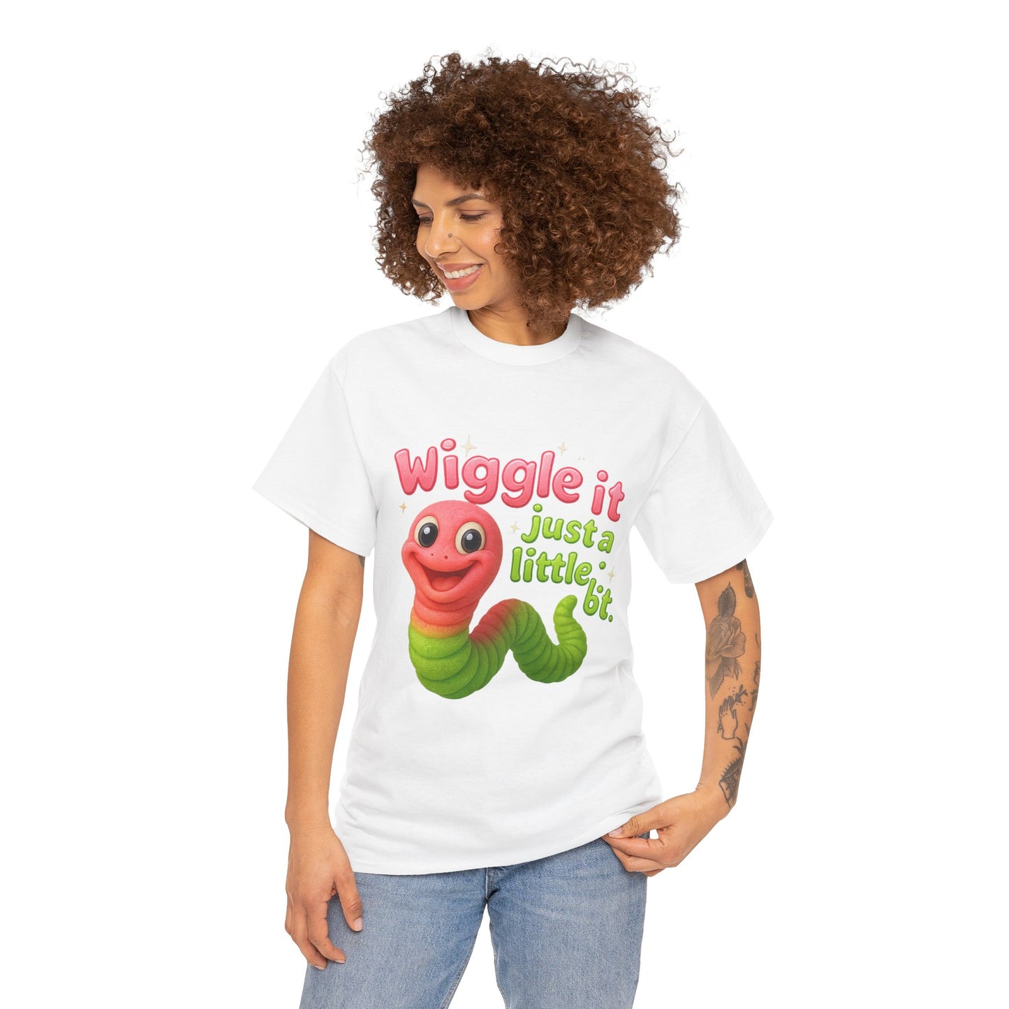 Wiggle It – Funny Gummy Worm T-Shirt