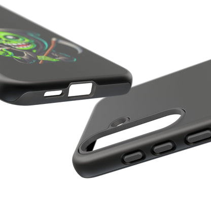 Grinning Green Reaper Phone Case
