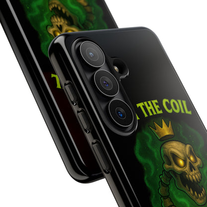 Tough Cases — “I Am The Coil In Your Nightmares” Skull Snake Shockproof Phone Case
