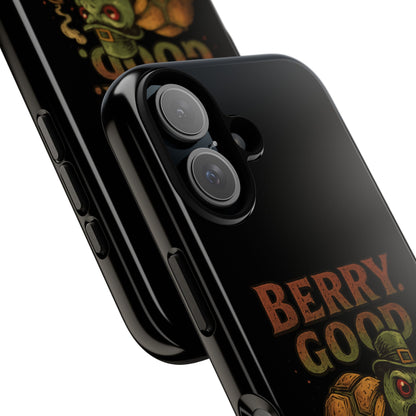 Phone Case — 'Berry Good' Zombie Turtle Graphic Tough Protective Case