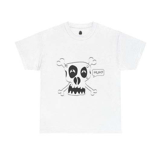 "Huh?" Confused Skull T-Shirt
