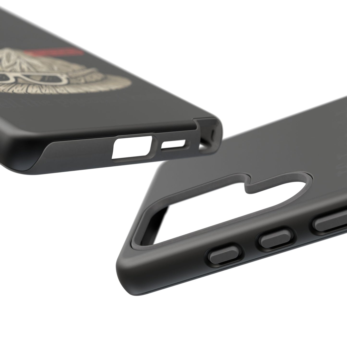 Conspiracy Tin-Foil Hat Phone Case — If I Vanish, Tell the Pigeons I Knew (Confidential)